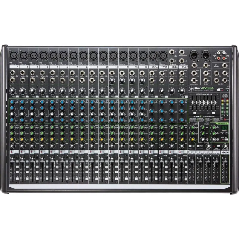 Mackie ProFX22v2 22-Channel 4-Bus PA Mixer with USB