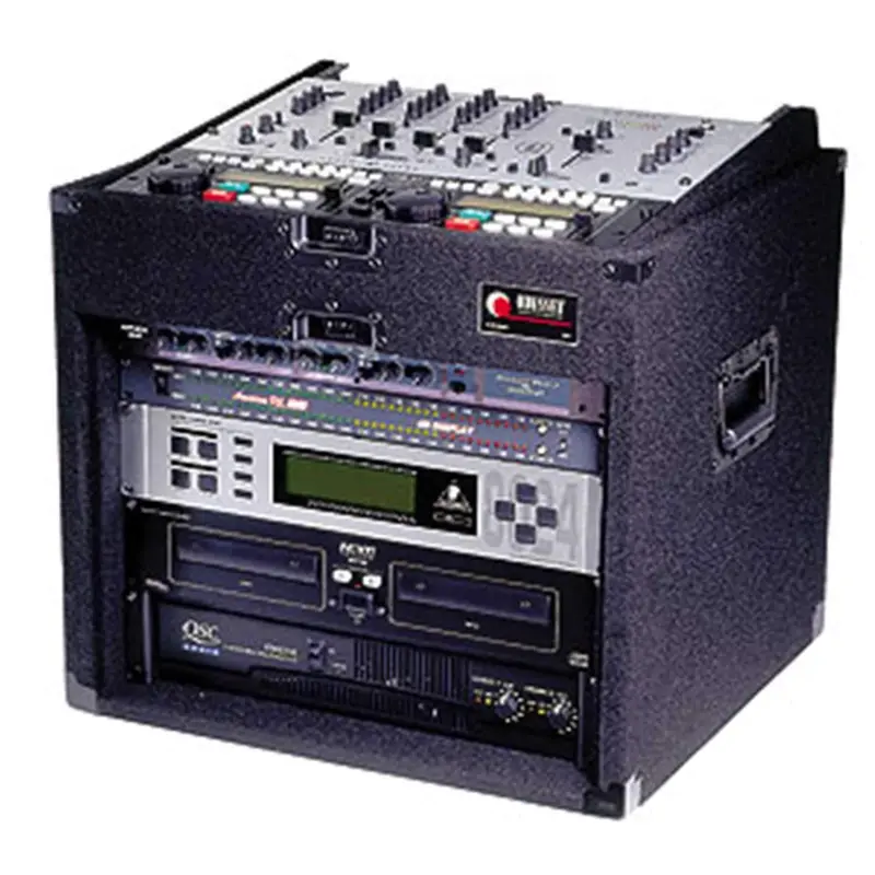 Odyssey Pro Slant Rack 10 Space Top/8 Below Blk