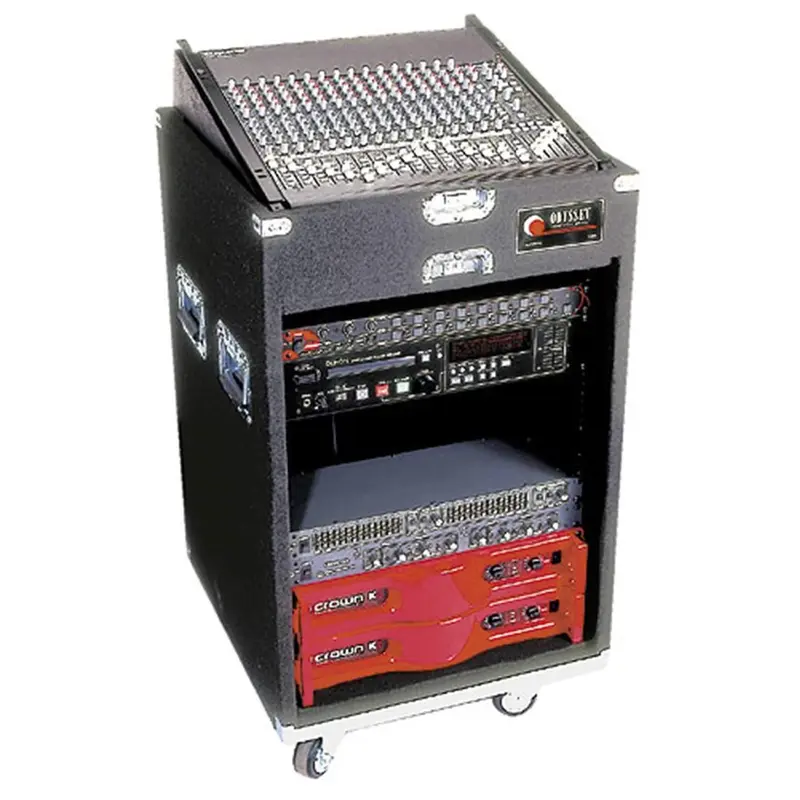 Odyssey Slant Top Rack Case-Gray