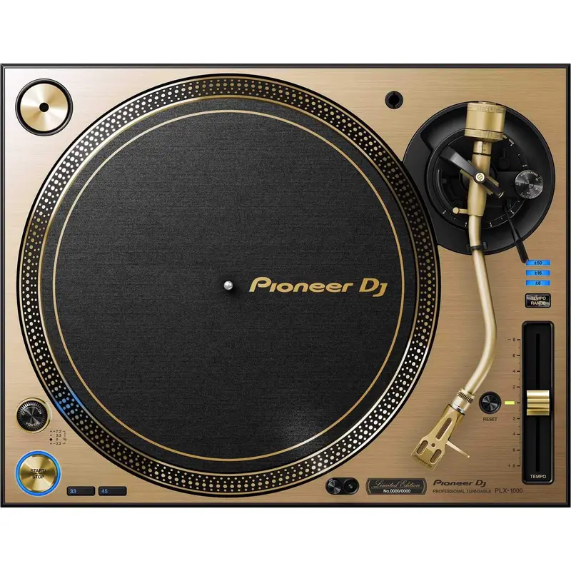 Pioneer DJ PLX-1000 Limited Edition Gold DJ Turntable