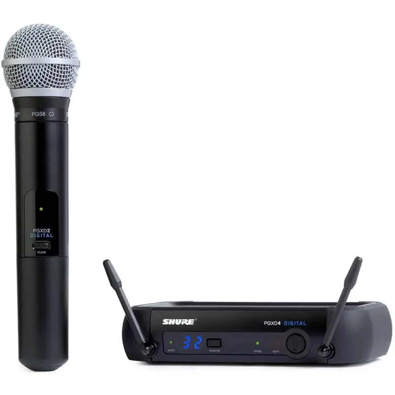 Shure PGX-D Digital Wireless Handheld Mic with PG58