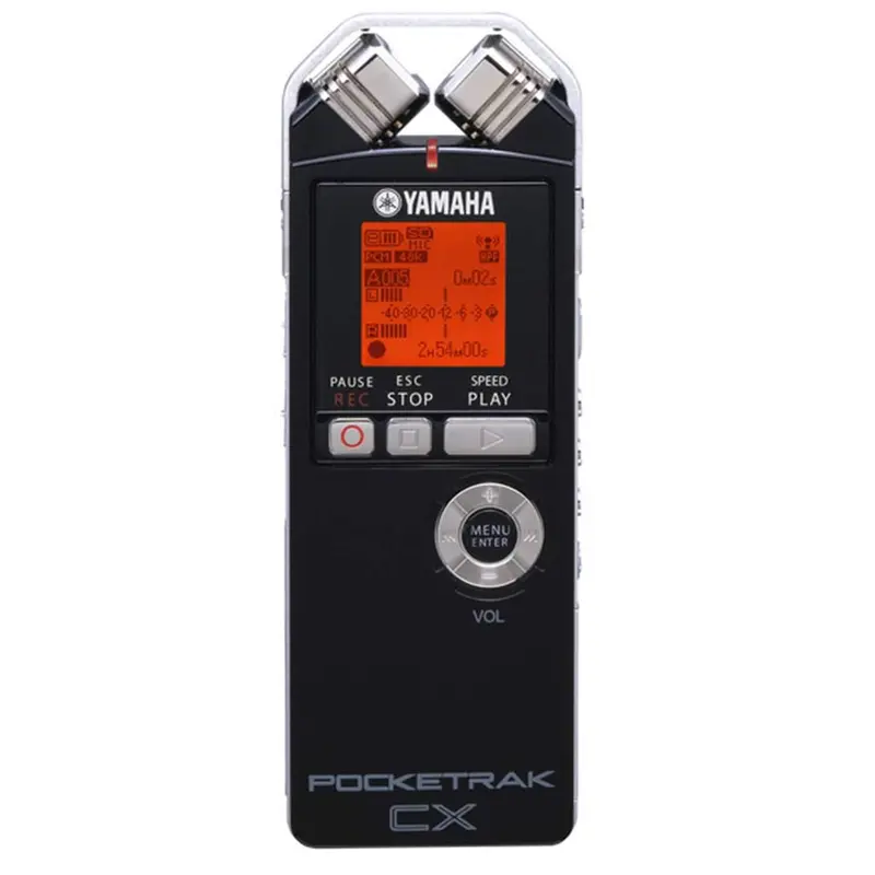 Yamaha POCKETRAK-CX Handheld Recorder 90 Deg Mics