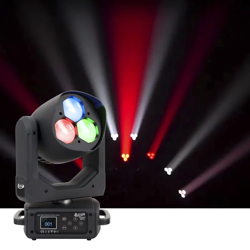 Elation Rayzor 360Z 3x60-Watt RGBW LED Moving Head Light
