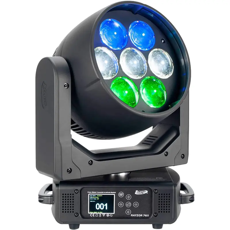 Elation RAYZOR 760 RGBW Moving Head with SparkLED System