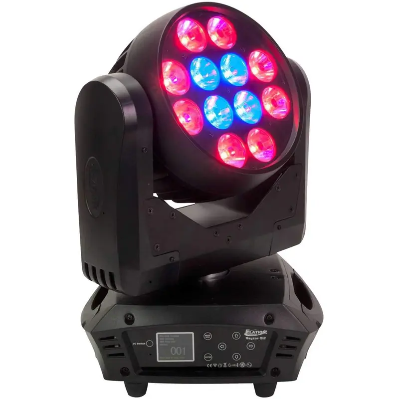 Elation Rayzor Q12 12x 15-Watt RGBW Quad LED Beam