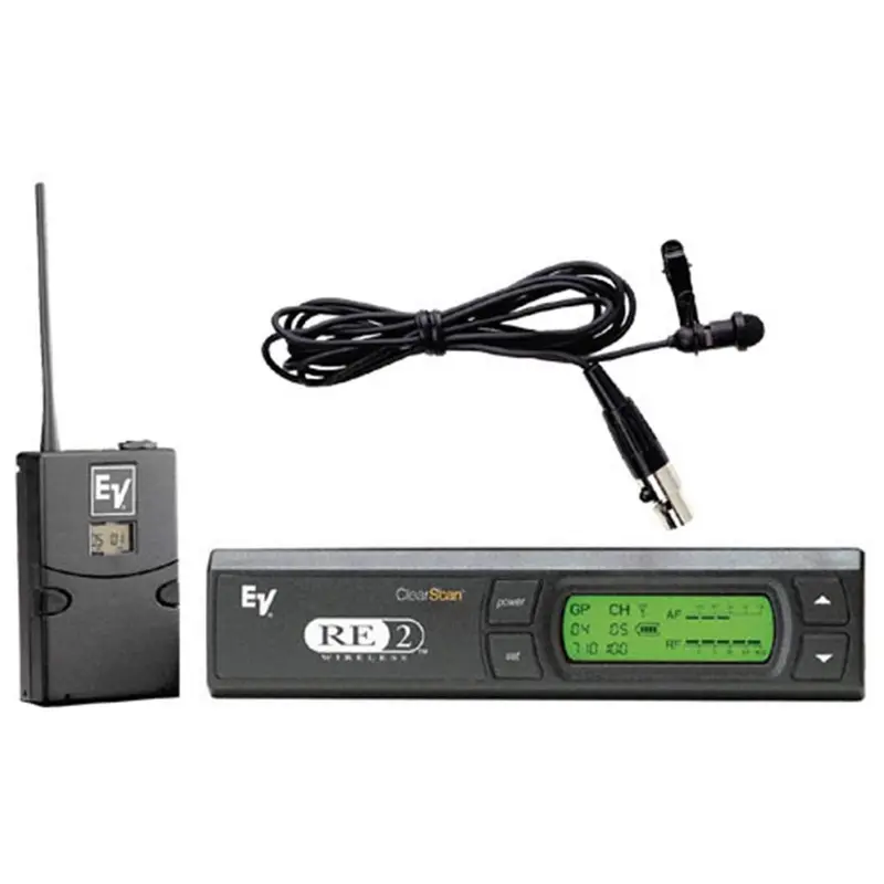 Electro Voice RE2L10 Lapel Mic System With Olm-10 Mic