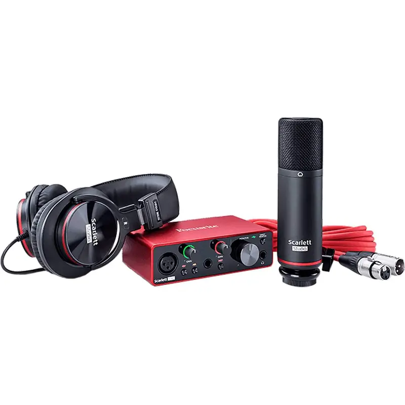 Focusrite Scarlett Solo Studio 3G Interface Recording Kit