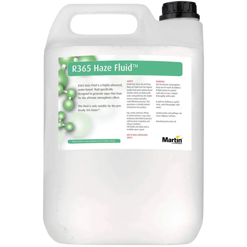 Martin R365 Water-Based Haze Fluid 9.5L/2.5 gal