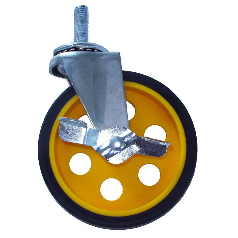 Rock N Roller 5-Inch G-force Replacement Caster with Brake 2 Pack