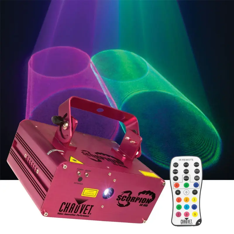 Chauvet Scorpion 3D RGB DMX Laser Effect