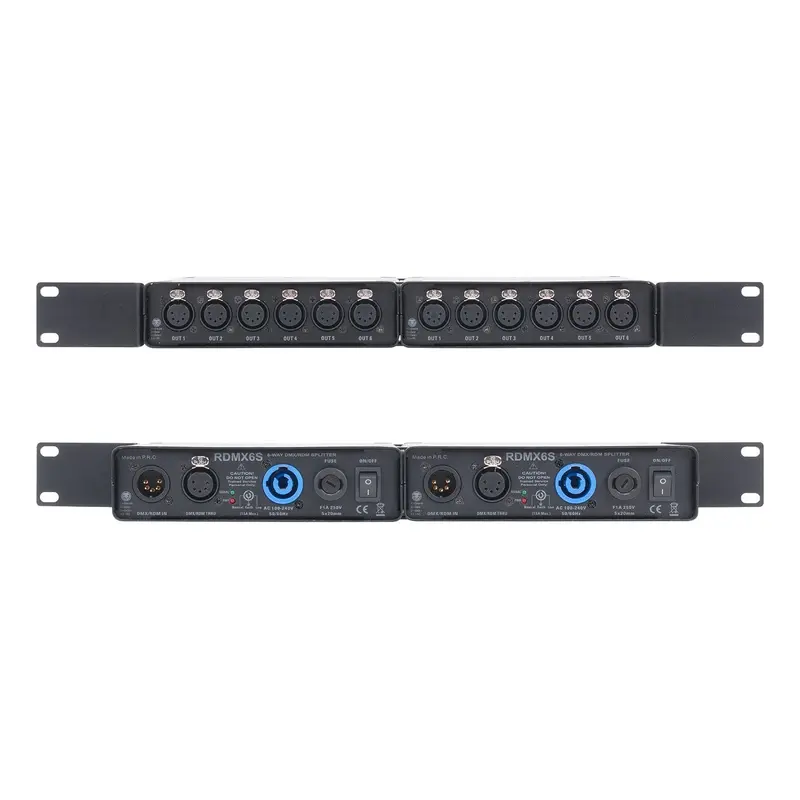 Elation RDM222 Dual Unit Rack Mount Kit for RDMX6S