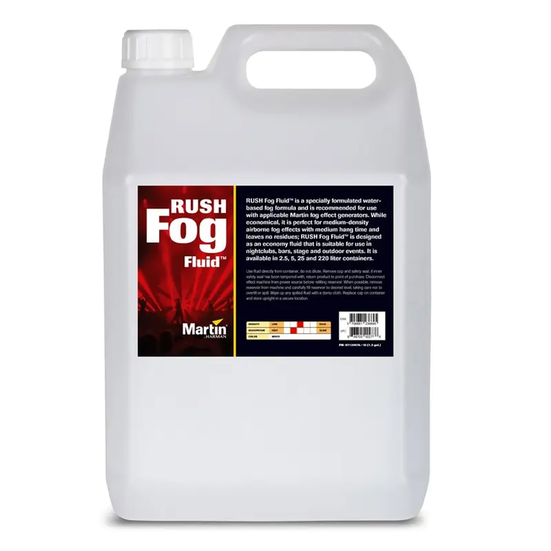 Martin RUSH Fog Fluid Water-Based 5 Liter