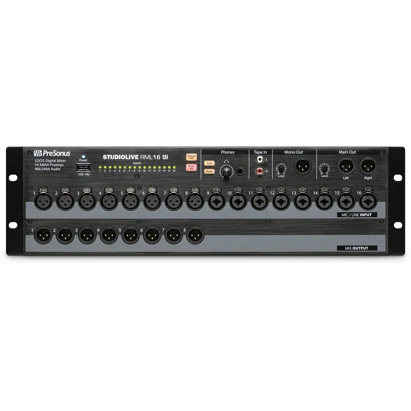 PreSonus StudioLive RML 16AI 16-Channel Rack-Mount Digital Mixer