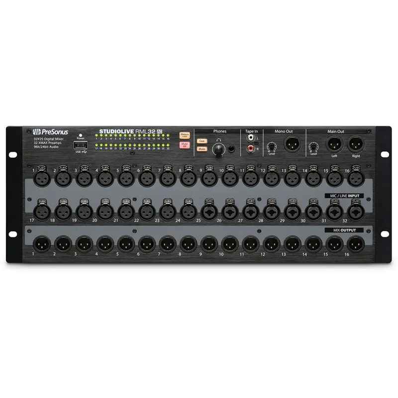 PreSonus StudioLive RML 32AI 32-Channel Rack-Mount Digital Mixer