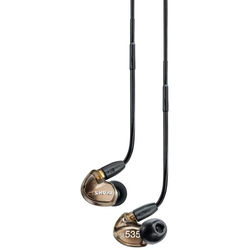 Shure SE535-V Metallic Bronze Triple Driver Earphones