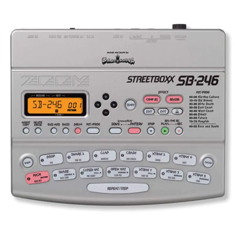 Zoom SB-246 Streetboxx Drum Machine Loop Recorder