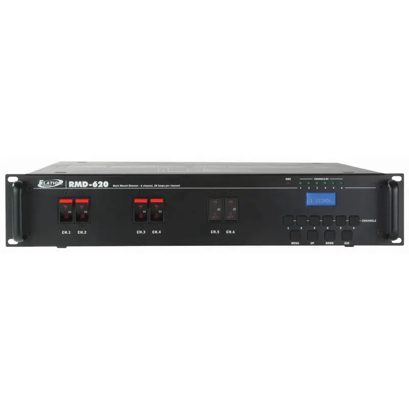 Elation RMD-620-UL Rack Mount 6 Ch Dimmer Pack
