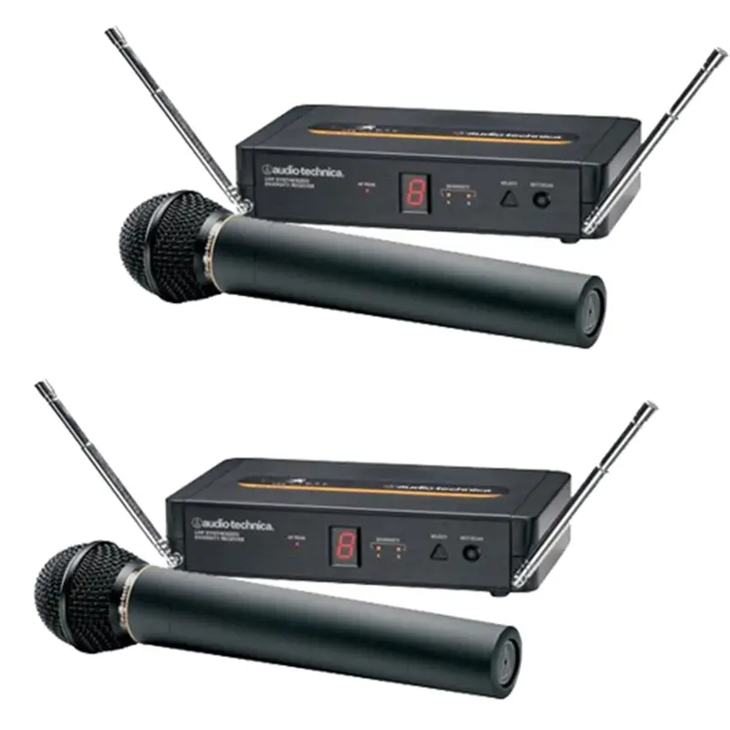 Audio Technica ATW702 Twin Pak Handheld Mic-Bstock