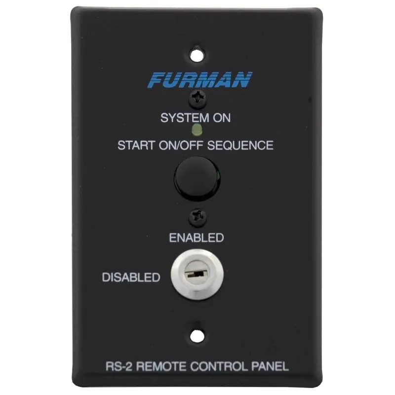 Furman RS-2 Remote System Control Panel