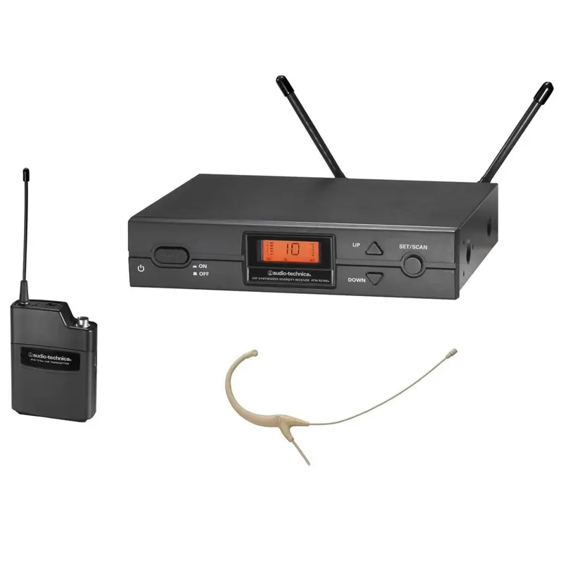 Audio Technica ATW2192ATH Wireless Uhf Headset Mic