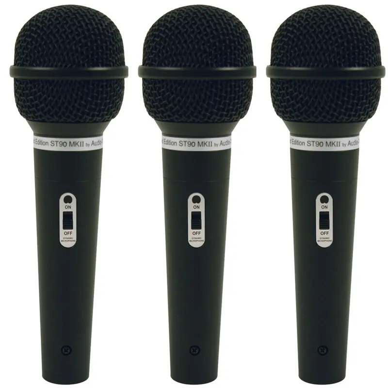 Audio Technica ST90MKII Dynamic Microphone 3-Pack