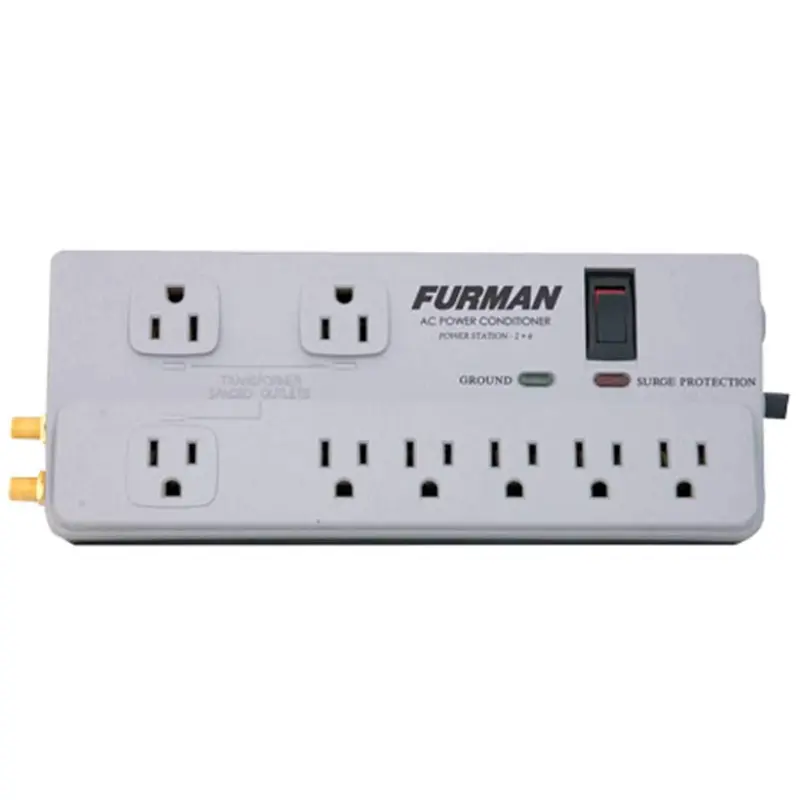 Furman PST2 Plus 6 8 Outlet Pro Power Station