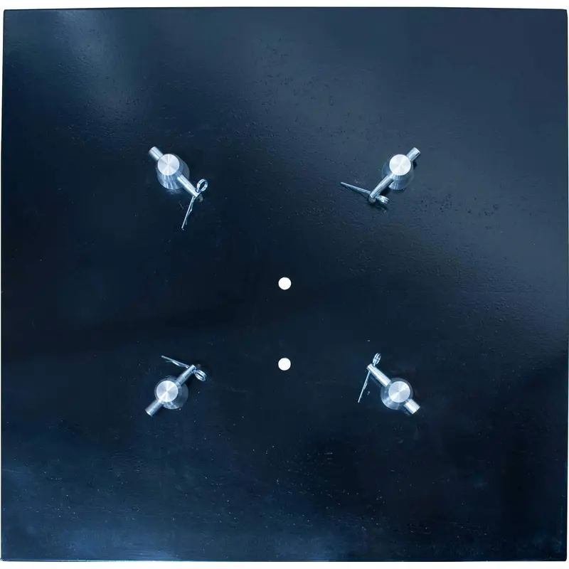 Global Truss Steel Base Plate 2 x 2 ft for F24, F33 & F34 Truss