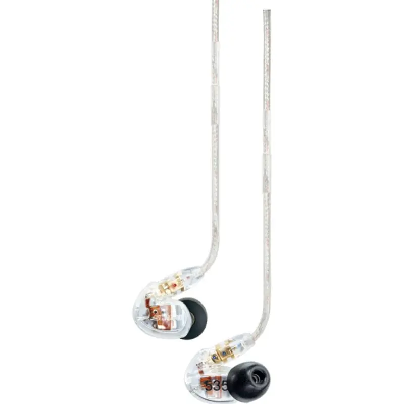 Shure SE535CL Triple Driver Earphones - Clear