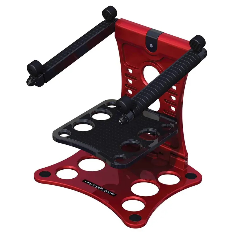 Ultimate HYPERSTATION Pro 2 Tier Laptop Stand RED