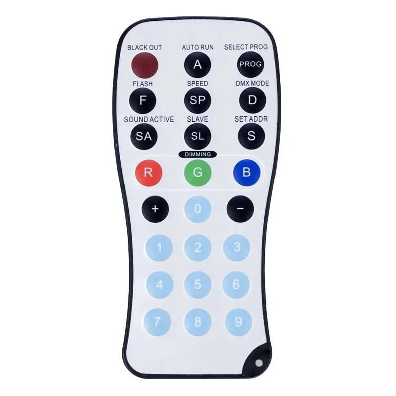American DJ RC Remote Control for Some ADJ Lights