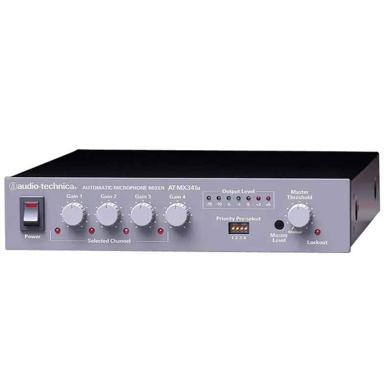 Audio Technica ATMX341A 4 Ch Automatic Smart Mixer