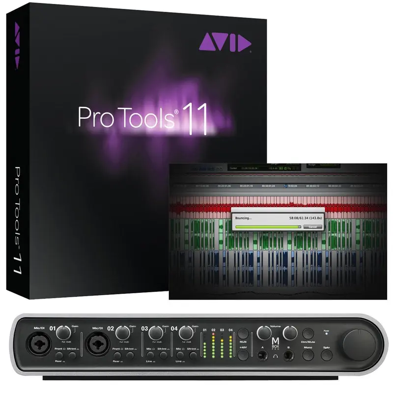 Avid Mbox Pro Firewire Interface with Pro Tools 11
