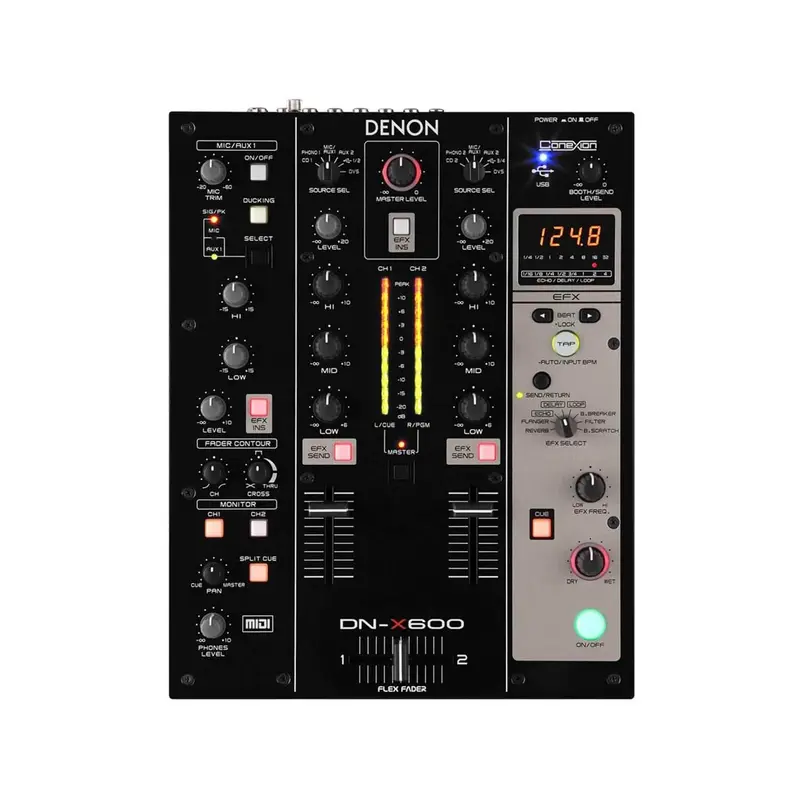 Denon DJ DN-X600 2 Channel Digital DJ Mixer
