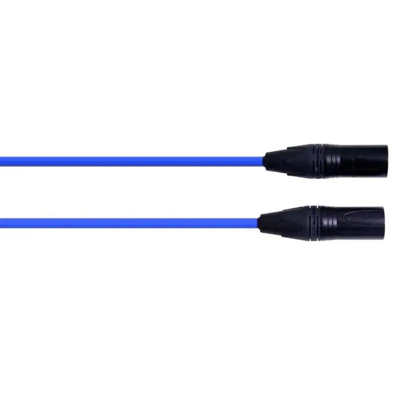 Digiflex CXX-GENDER-MM 1 Foot XLR Adapter Cable -XLRM to XLRM Connectors