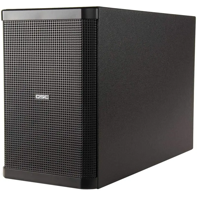 QSC AD-S28T-W Dual 8" Suface Mount Subwoofer Black