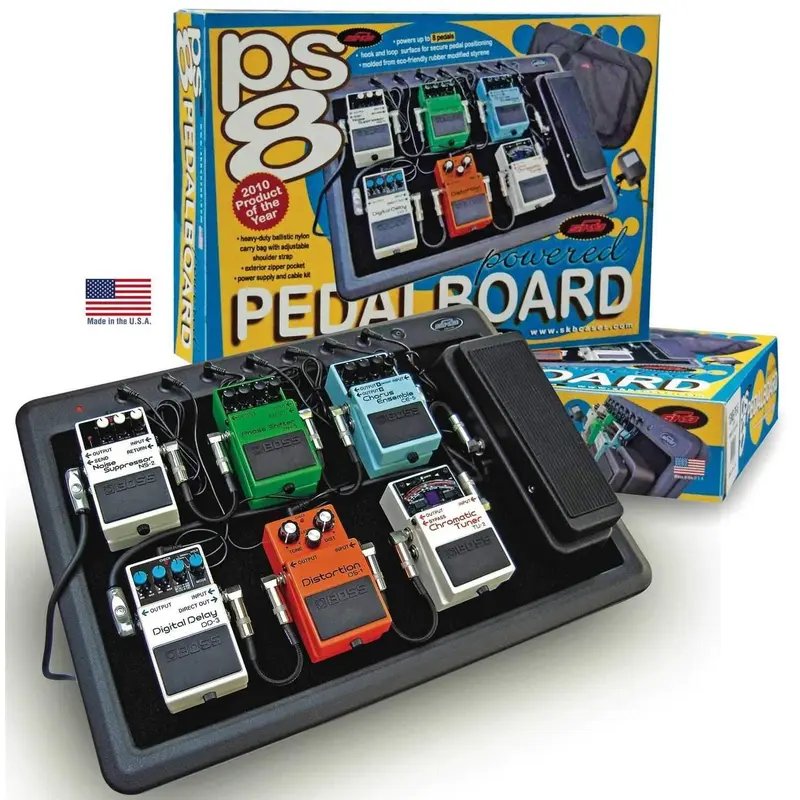 SKB 1SKBPS8 Powered Pedalboard Includes Gigbag