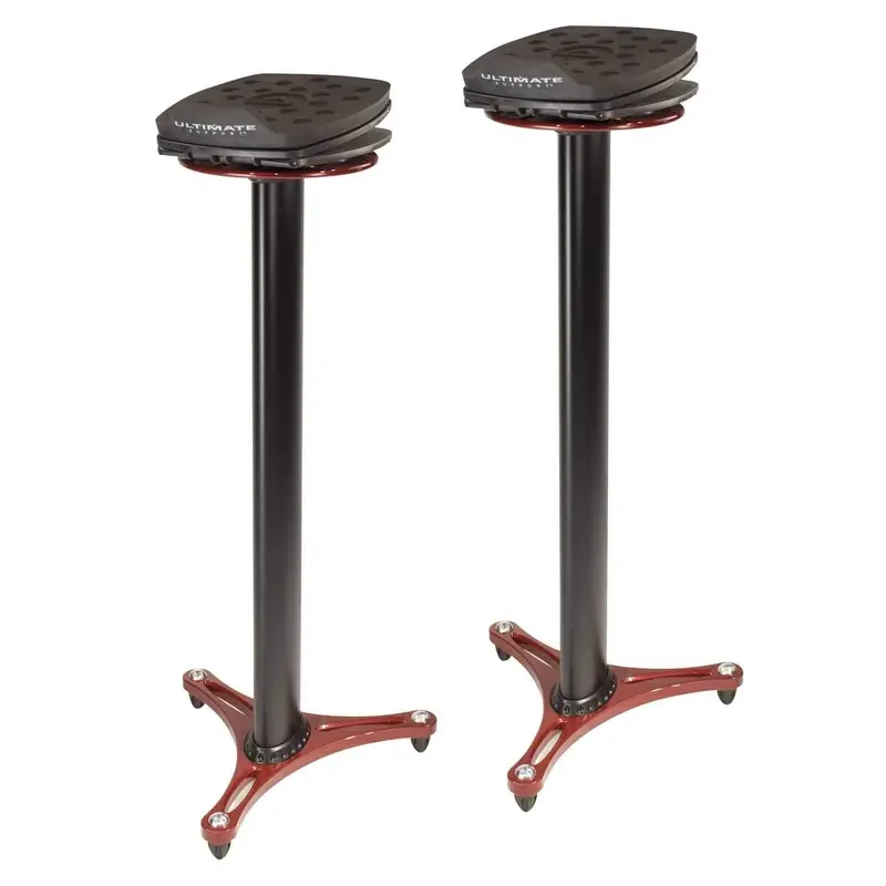 Ultimate MS100R Studio Monitor Stand (Red) Pair