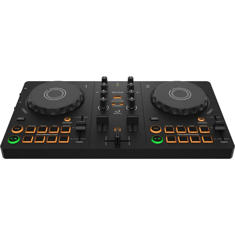 Alpha Theta DDJ-FLX2 Ultracompact 2-Channel Entry Level DJ Controller