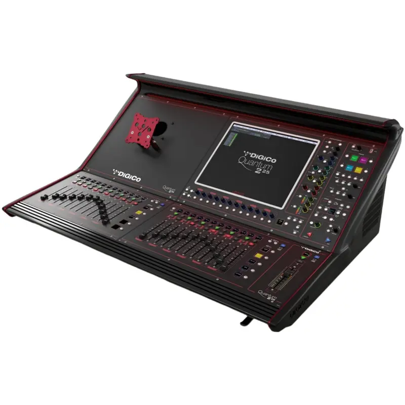 DiGiCo Quantum 225 Digital Mixing Console - MADI and One Multi-Mode Optics HMA / Internal Waves Card