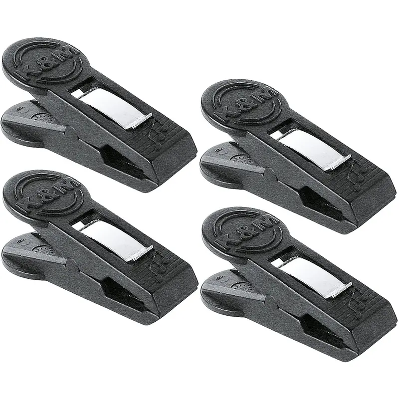 K&M 16060.000.55 Music Clip for Sheet Music - Black (4 Pieces)