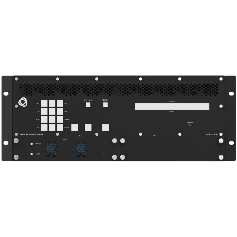 Kramer MTransmitter3-34-M 4U Digital Frame with 34-Port Unified IOs Modular Matrix