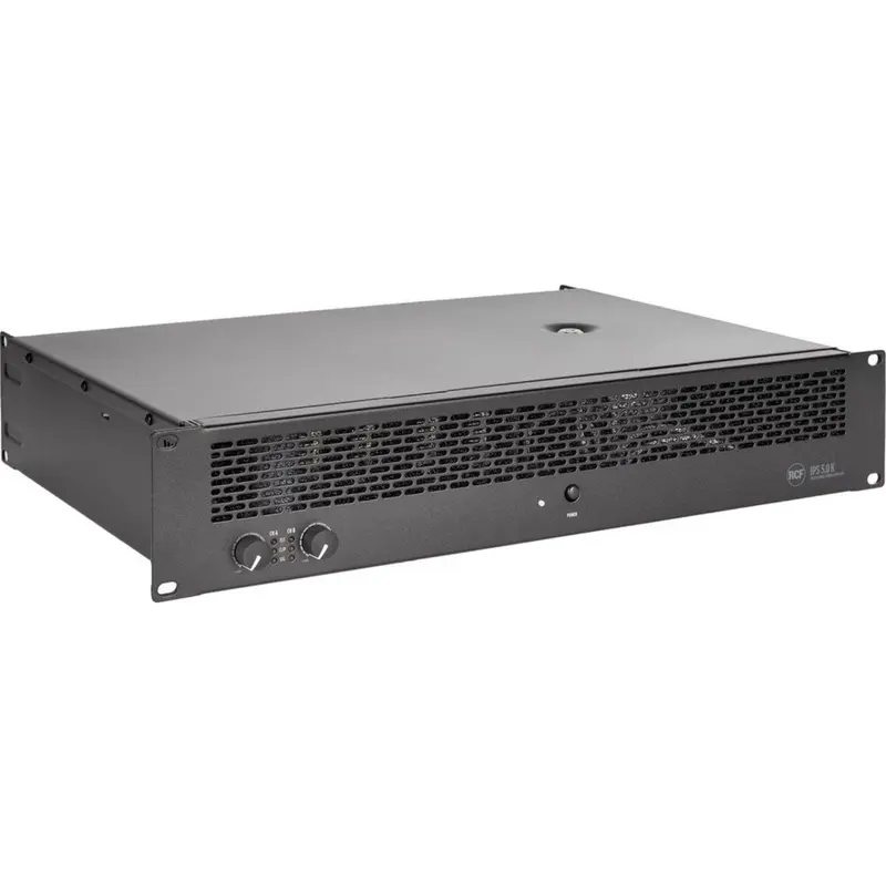 RCF IPS 5.0K Class H 2 Channel Power Amplifier - 2x 2600 Watt