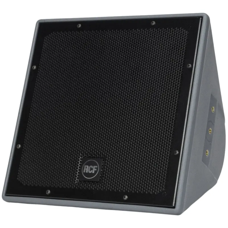 RCF P 2110T Passive 10 Inch 2-Way Coaxial Outdoor Weatherproof Speaker - 200 Watt RMS - Grey