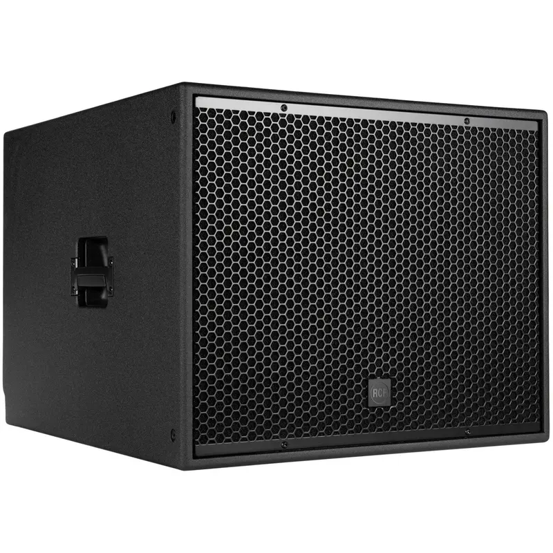 RCF S 19 Passive 19 Inch Bass Reflex Subwoofer - 1500 Watt RMS - Black