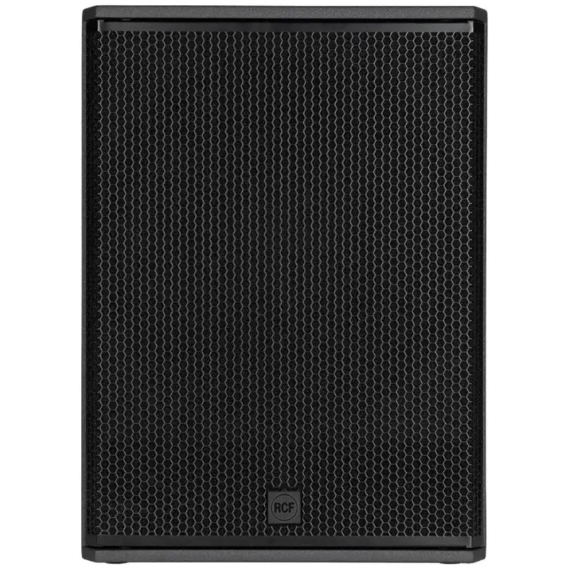 RCF SUB18-AX Active 18 Inch Powered Subwoofer with 2200 Watt Class-D Amplifier - Black