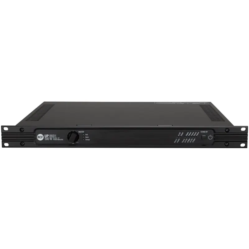 RCF UP 8501 Power Amplifier - 500 Watt - Class D (70V/ 4 Ohm/ 2 Inputs Per Channel)