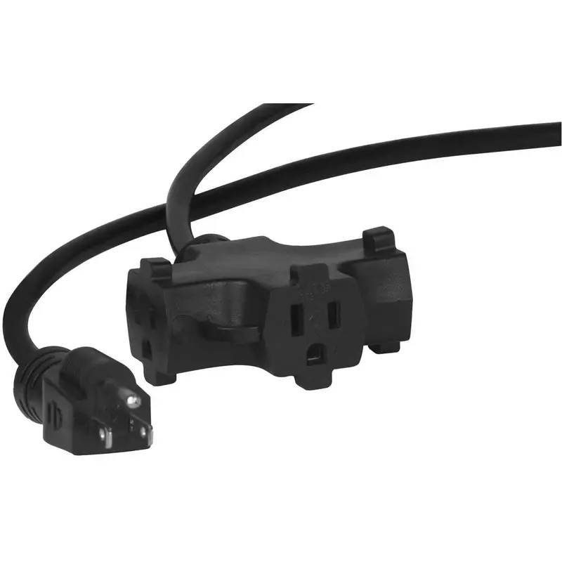 Accu-Cable EC-123-3FER25 12 AWG 25Ft Triple Tap Extension Cord