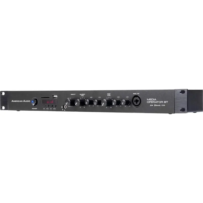 American Audio Media Operator BT Rackmount Mixer