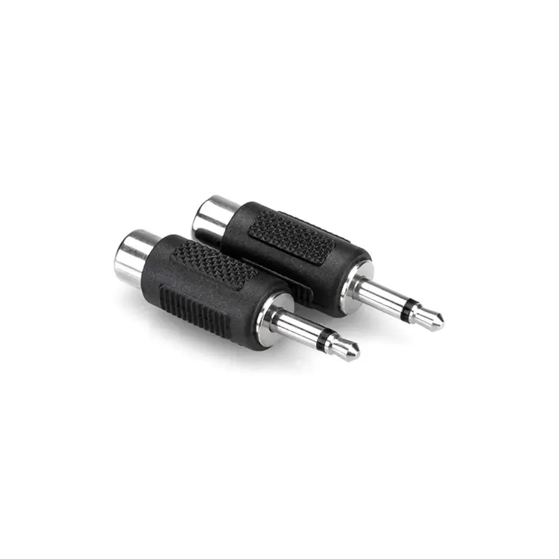 Hosa GRM-114 Adaptors RCA to 3.5 mm TS 2 pack