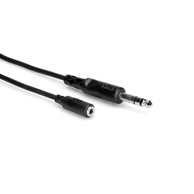 Hosa Headphone Adaptor 1/8 TRS to 1/4 TRS 10 Ft
